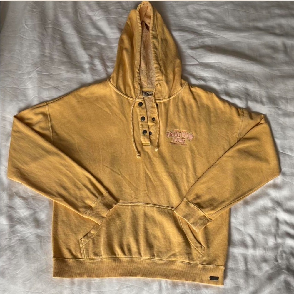 Cozy Yellow Gull Lake Hoodie